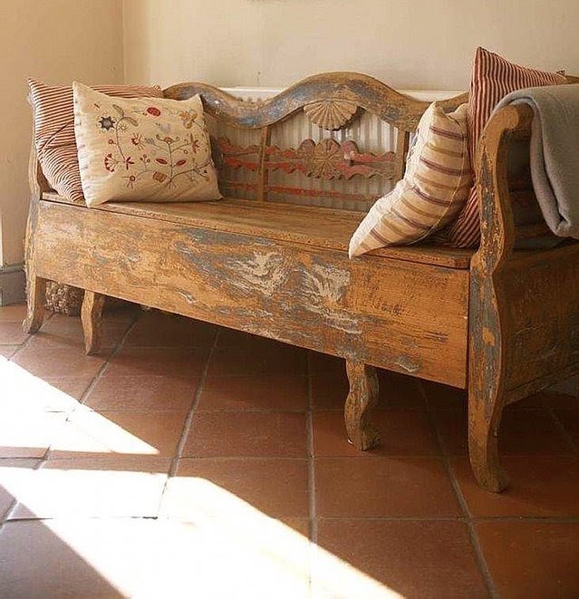 Small antique bench