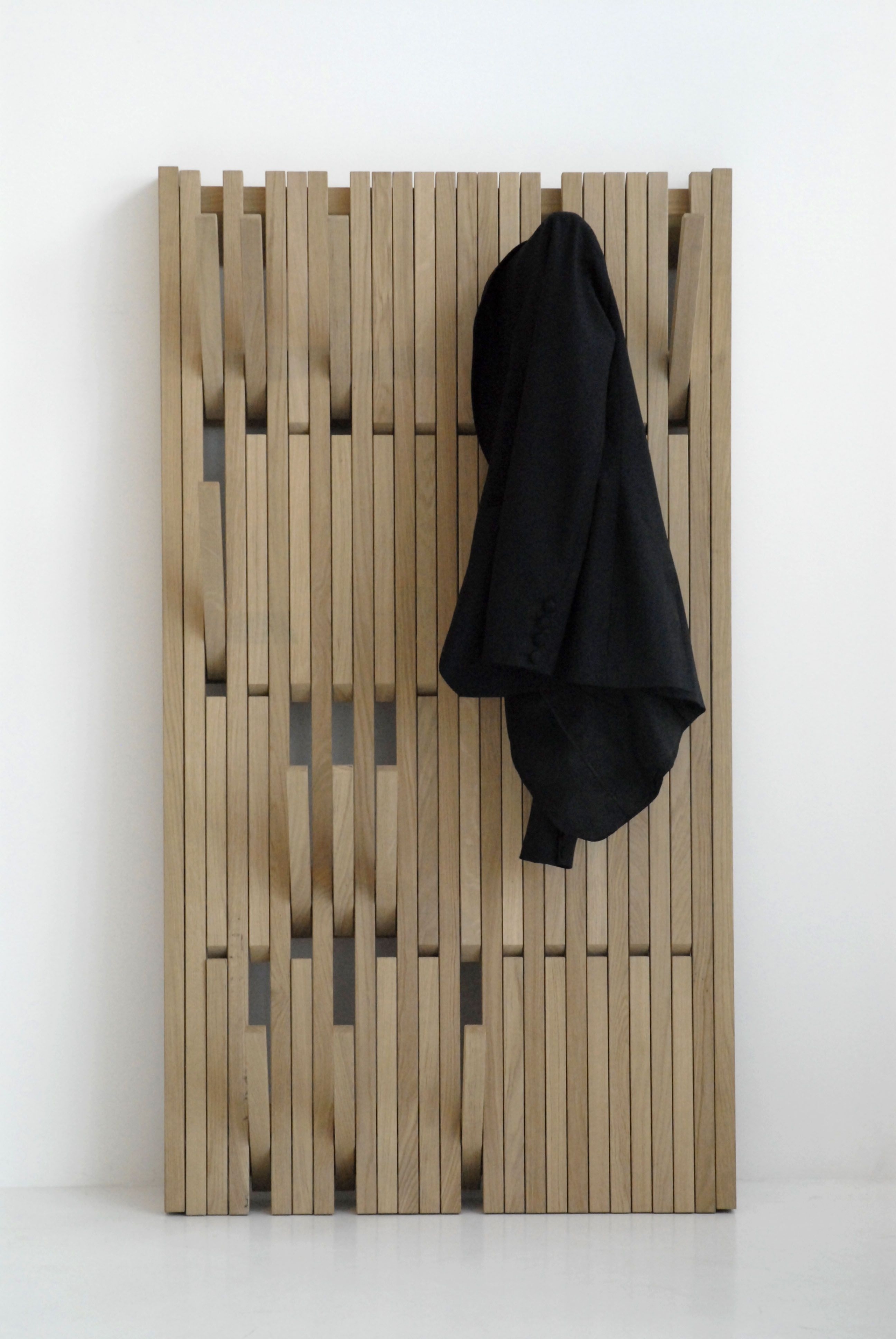 Wall mounted coat rack piano by feld design patrick seha