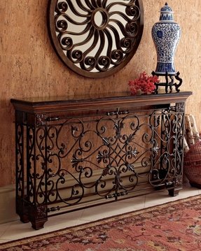 Iron Entry Table - Ideas on Foter