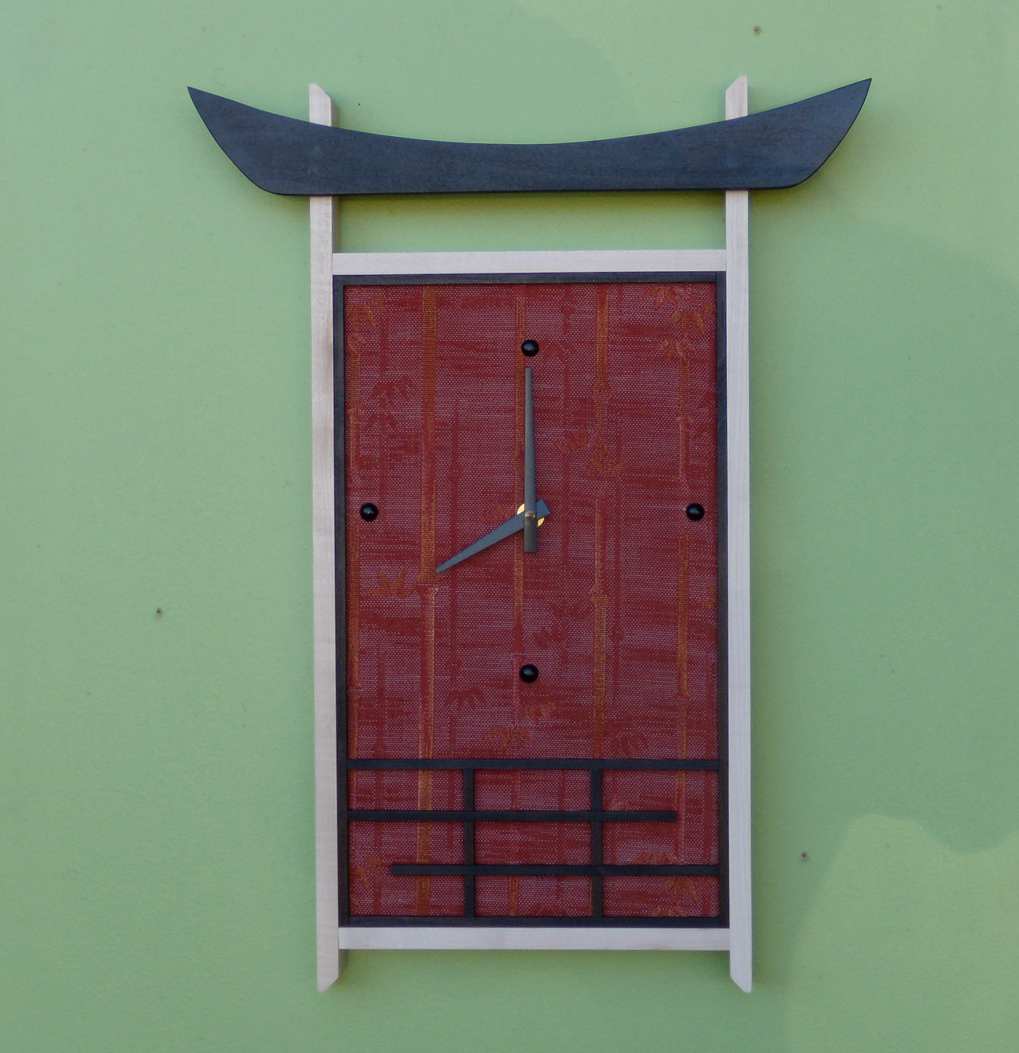 Contemporary Asian Wall Clock