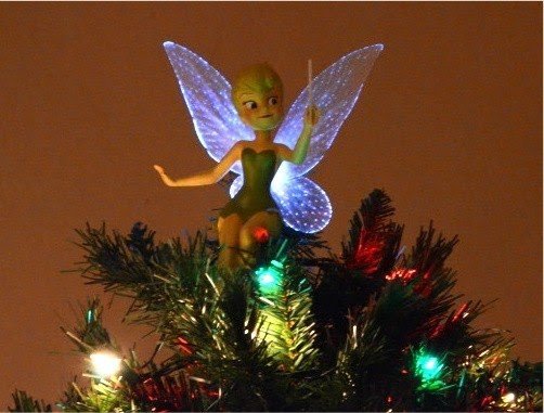 disney traditions tinkerbell tree topper