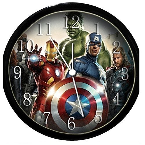 Glow In the Dark Wall Clock - The Avengers