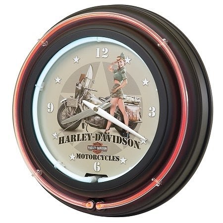 Harley clocks wall