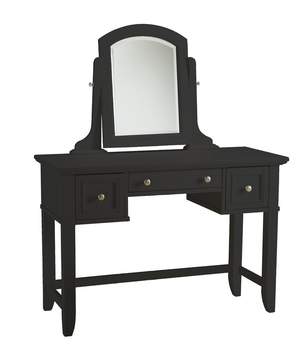 Home Styles 5531-70 Bedford Vanity Table, Black Finish