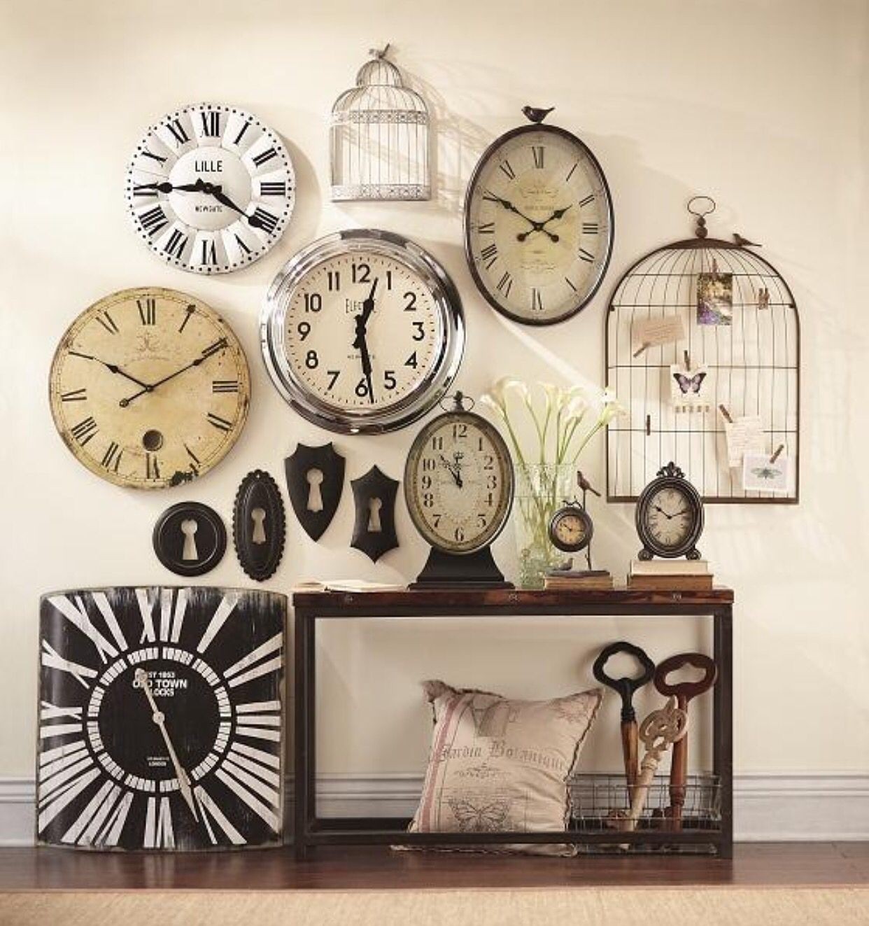 Large Vintage Wall Clocks - Foter