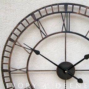 Metal Wall Clocks Large Ideas On Foter Metal Wall Clocks Large Ideas On Foter