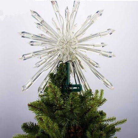 Lighted crystal tree topper 3