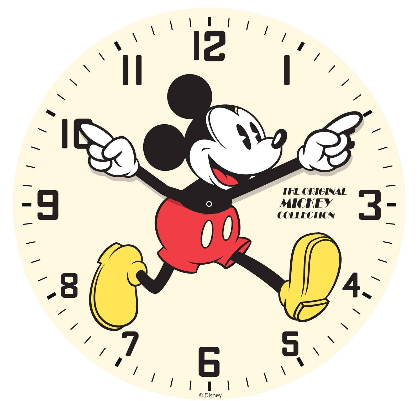 Mickey Mouse 3  wall clock   They make great gifts 