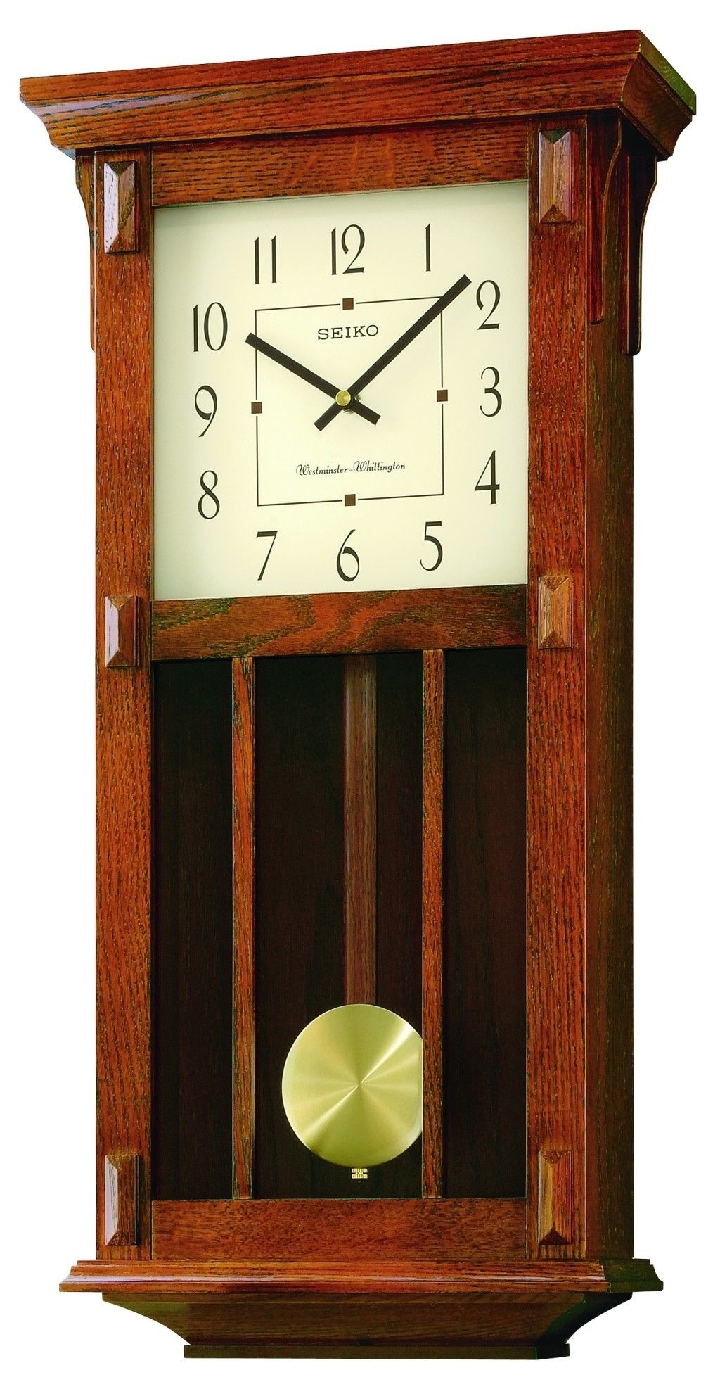 Mission mantel clock