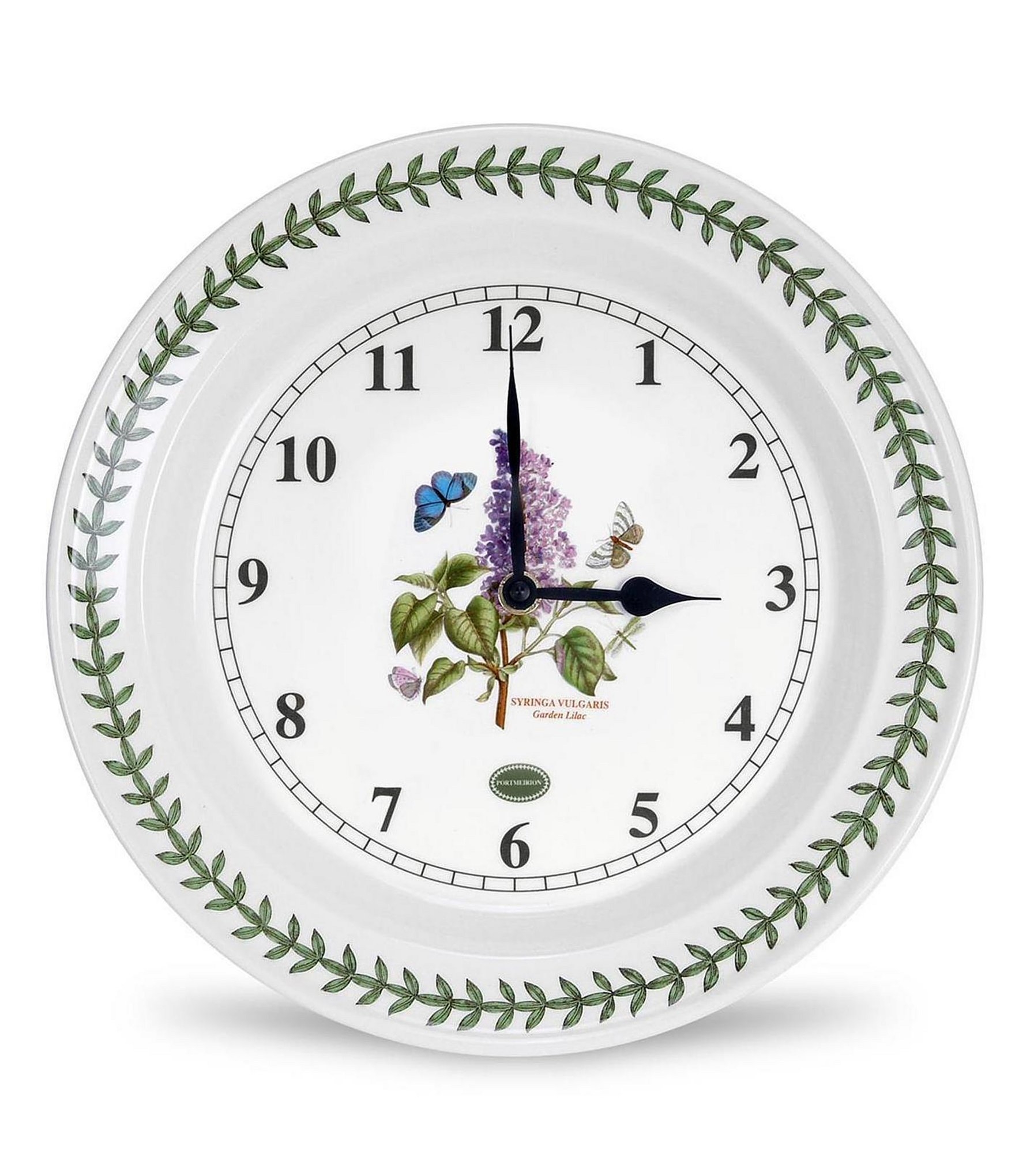 Portmeirion Botanic Garden Kitchen 10 Inch Wall Clock 