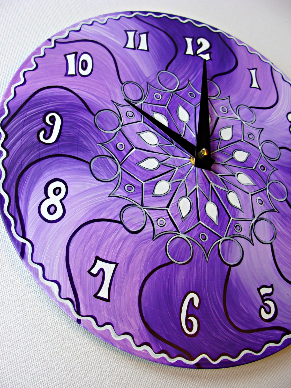 Purple Wall Clocks Ideas On Foter   Purple Wall Clocks 1 