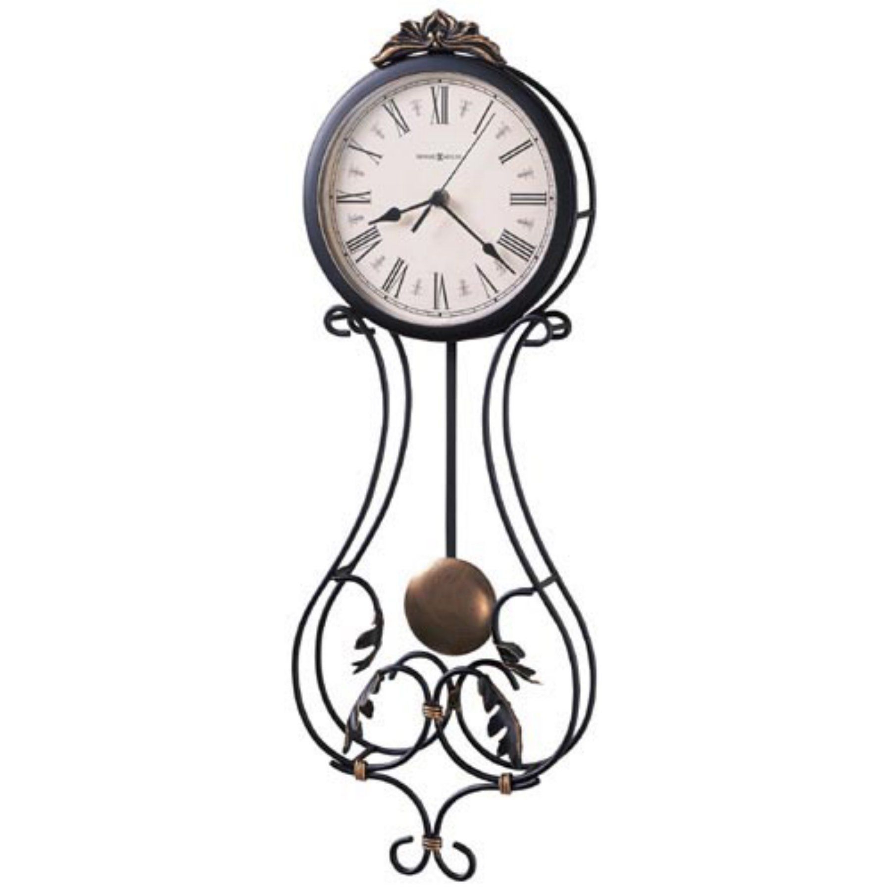 Rod iron clock