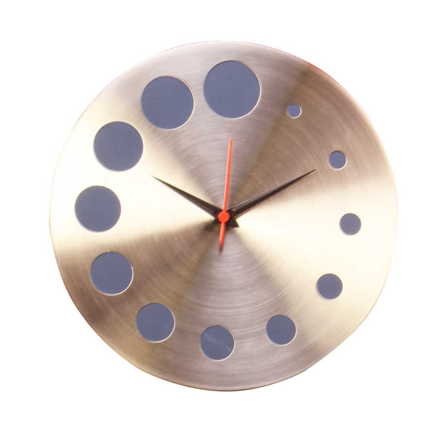 Stainless steel clock stainless steel wall clock