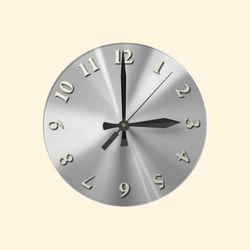 Stainless steel wall clock clock zazzle stainlesssteel
