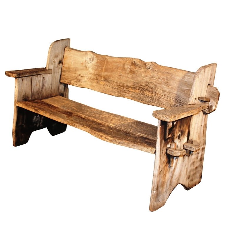 1stdibs rustic scottish garden bench explore items from 1 700
