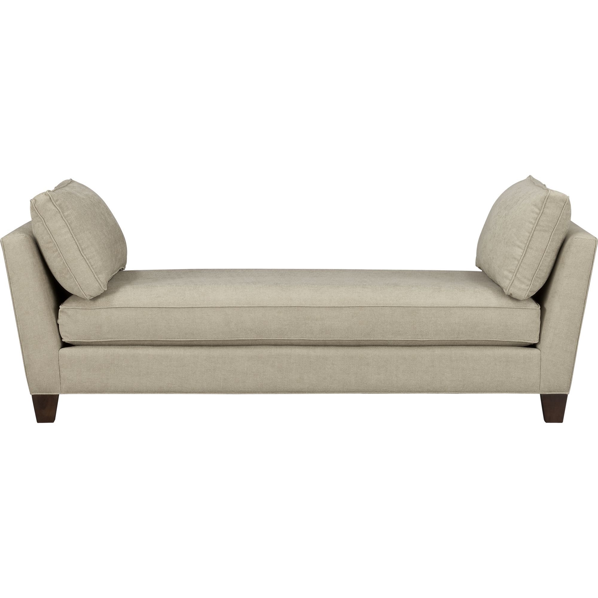 Backless sofa daybed