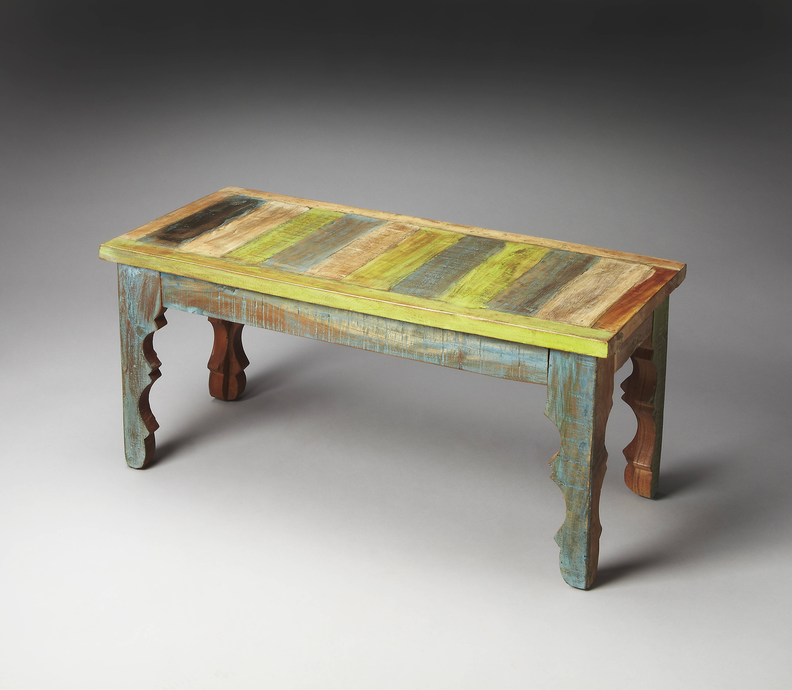 Butler Rao Painted Wood Bench