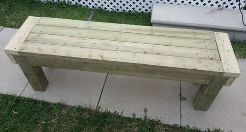 Cheap wooden benches 17