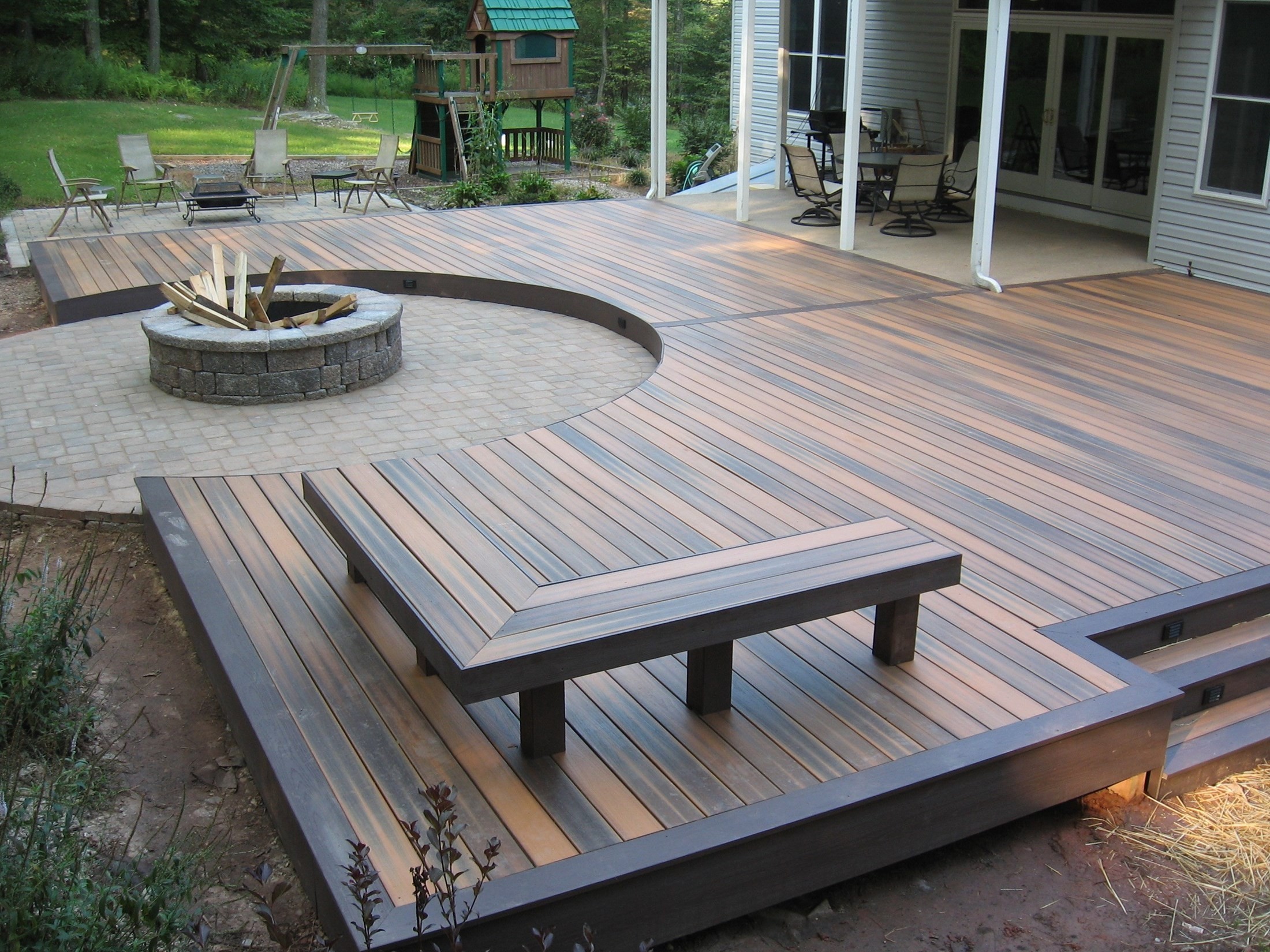 Deck benches 2