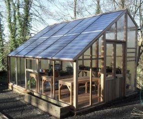 Diy Greenhouse Shelving Ideas