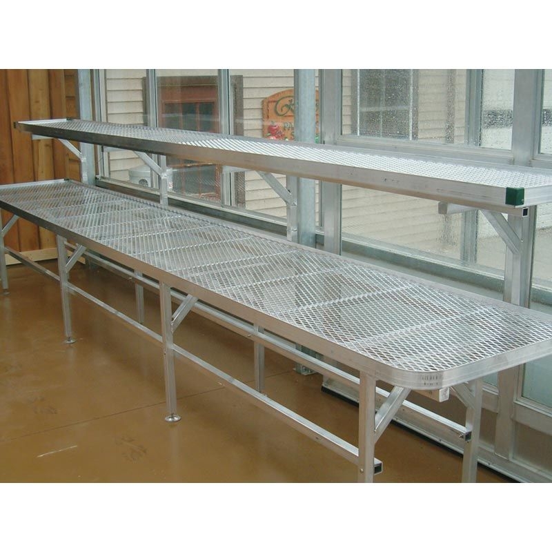 Greenhouse accessories greenhouse shelving benching premium greenhouse benches