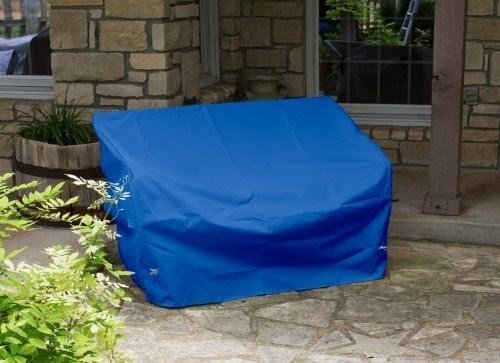 KoverRoos Weathermax 02450 3-Seat Glider/Lounge Cover, 78-Inch Width by 38-Inch Diameter by 30-Inch Height, Pacific Blue