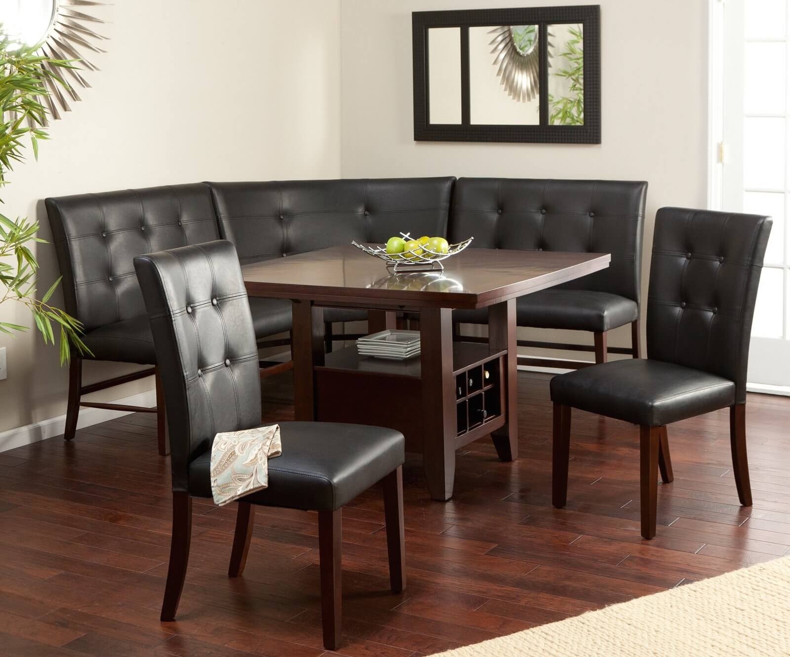 corner nook kitchen table sets