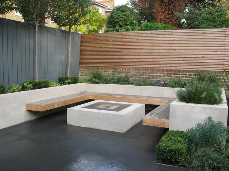 Modern garden benches 30