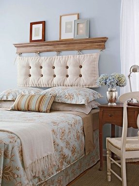 Wall Mounted Upholstered Headboard   Foter