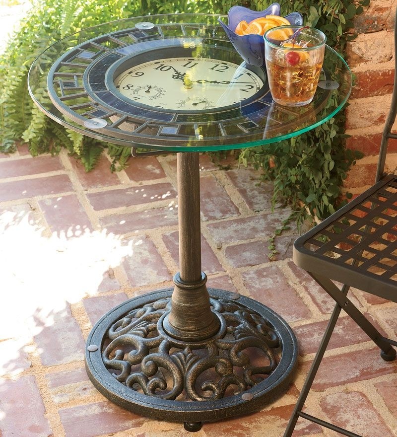 Cast iron patio tables 9