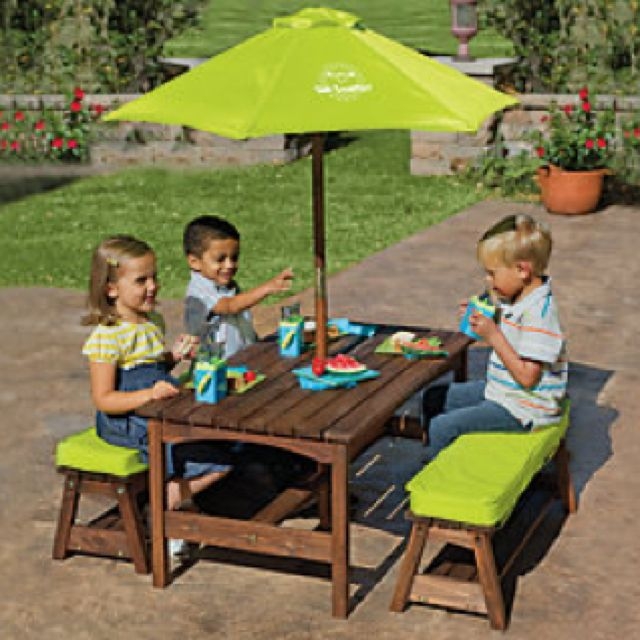outdoor kids table
