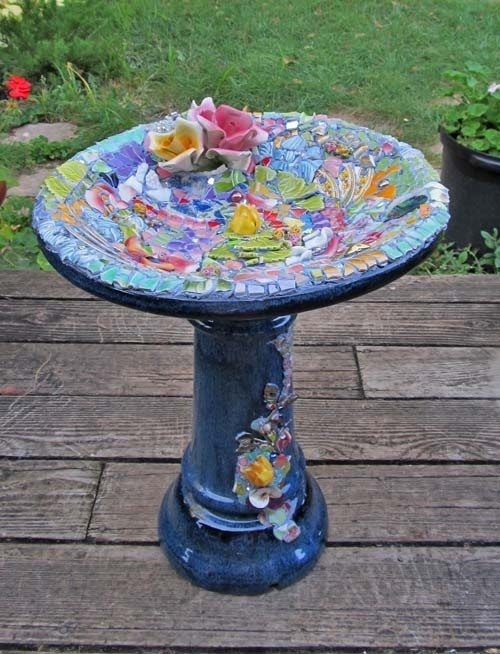 Outdoor ceramic table