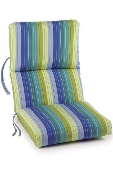 Outdoor high back chair cushion 4