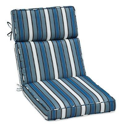 Outdoor high back chair cushions