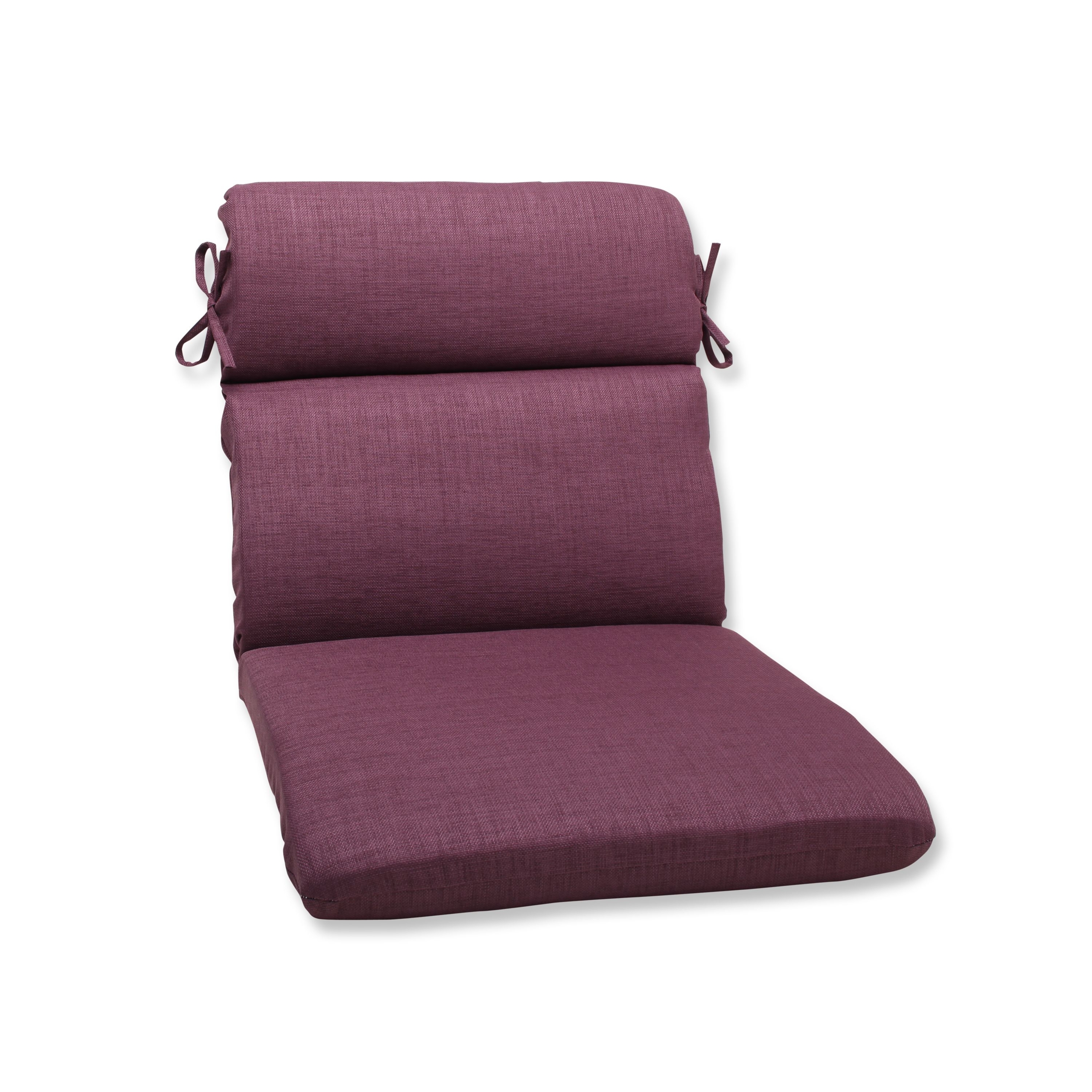 Pillow Perfect Outdoor Rave Vineyard Rounded Corners Chair Cushion