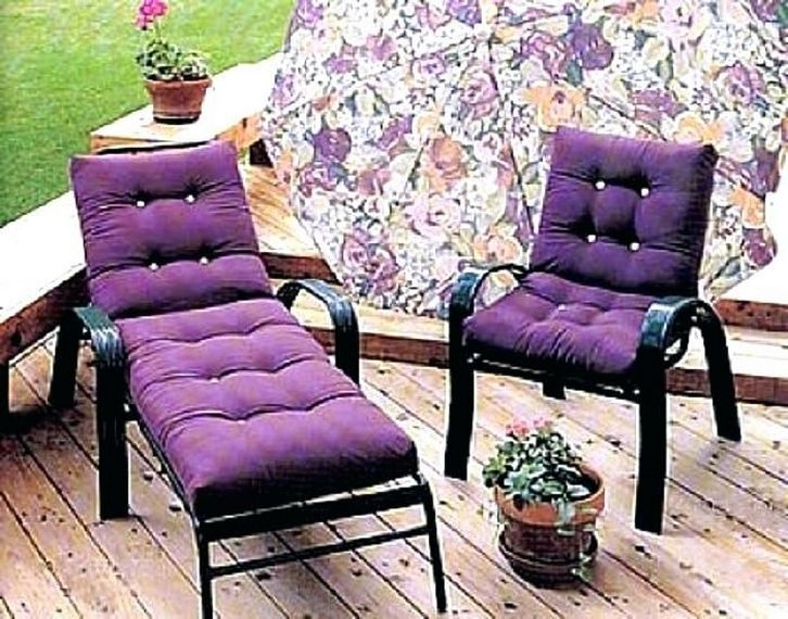 Purple patio cushions 3