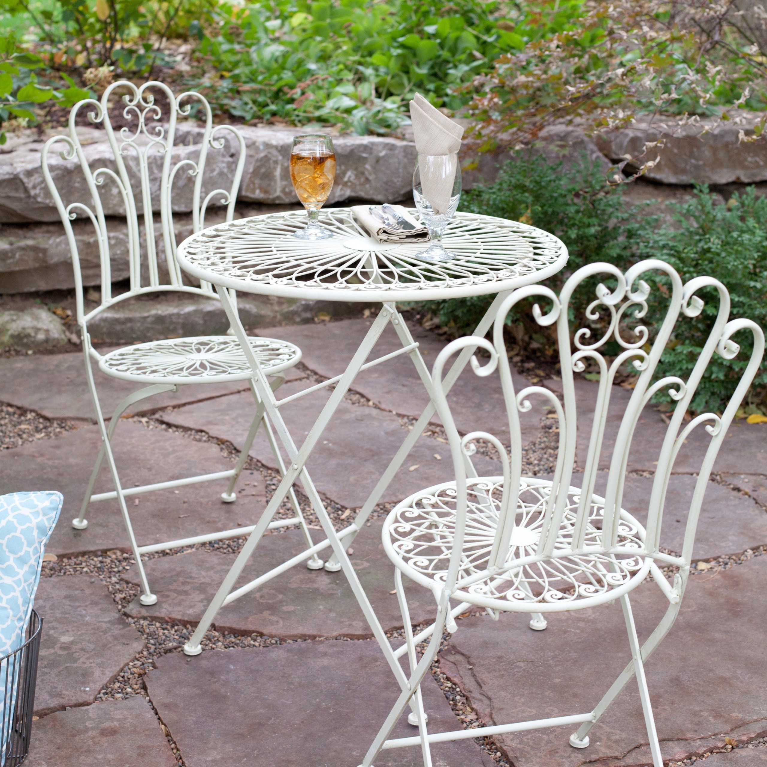 Vintage Wrought Iron Patio Furniture Ideas On Foter