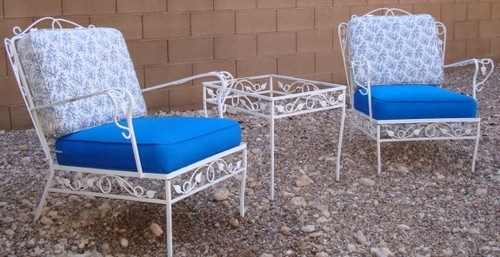 Salterini classic 1960s 9 piece set including couch 2 chairs
