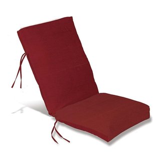 Best Wooden Chair Cushions  - Gymax Folding Wooden Lounge Patio Chair Chaise Red/White Cushion Pool Deck Home Outdoor Chair.