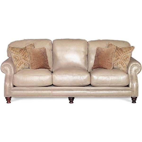 92 taupe leather sofa