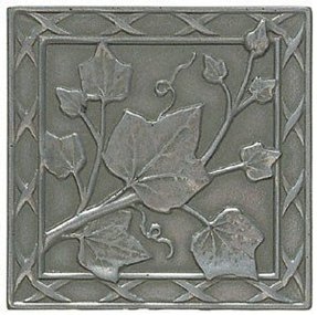 Artistic Accent Statements Metal 3 X 3 English Ivy Decorative Corner Insert In Vintage Pewter ?s=pi