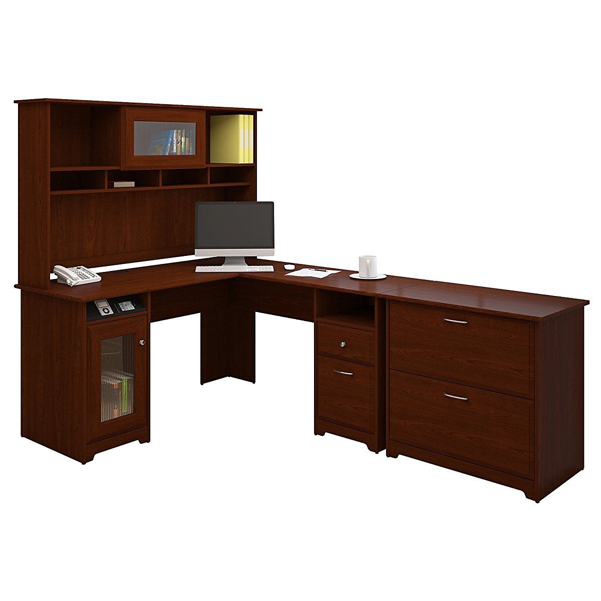 Cabot L-Shape Desk Office Suite