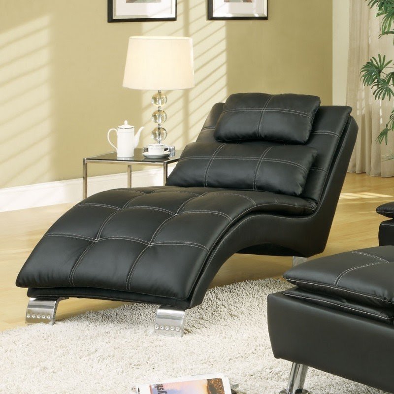 Leather Double Chaise Lounge Foter