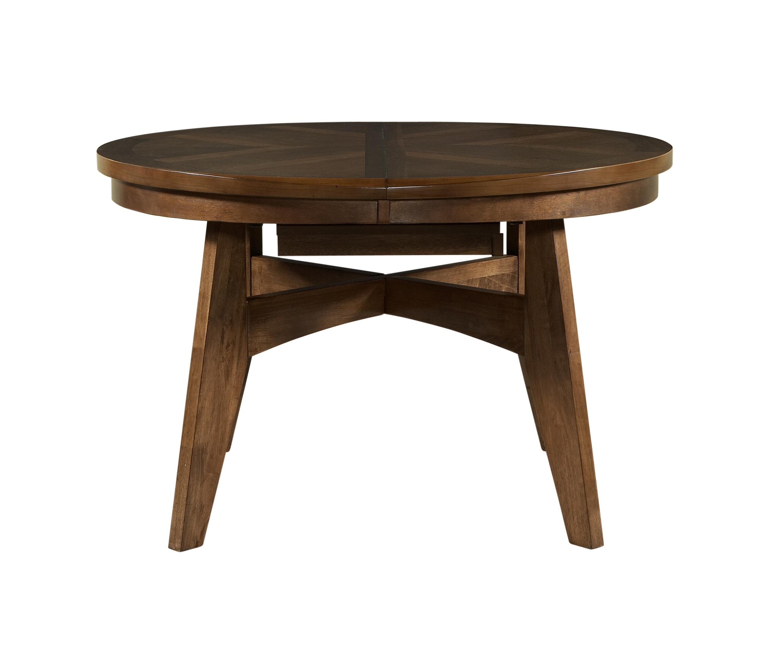 Round kitchen table with deals butterfly leaf