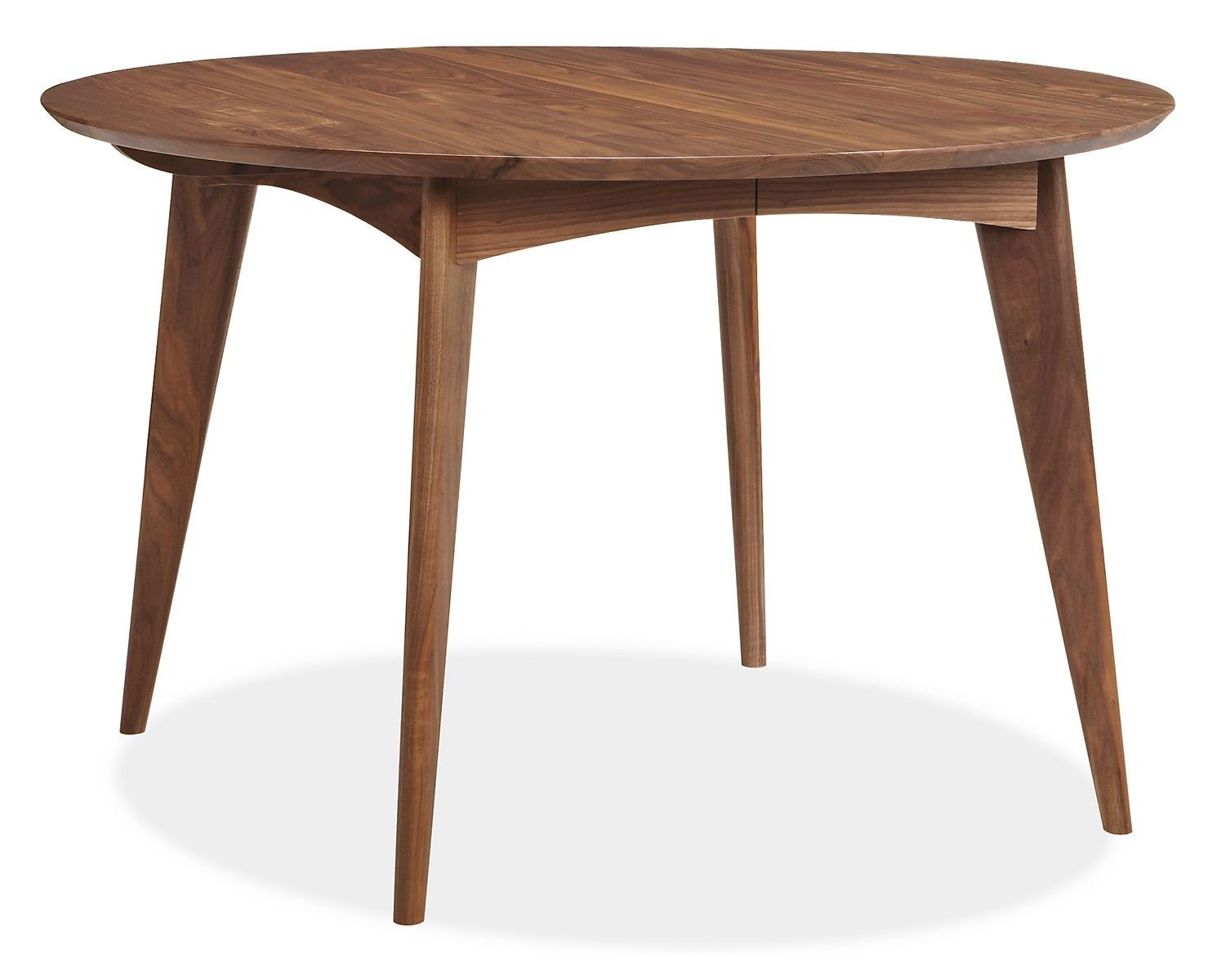 Dining table with two leaves
