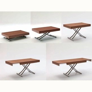 Foldout Coffee Table - Design and construction of thought so that you