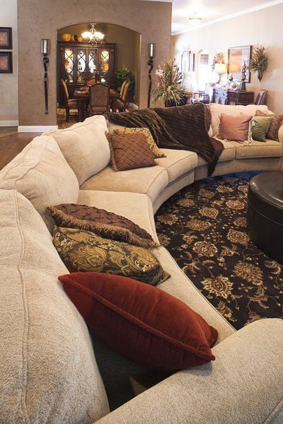 Half circle couch