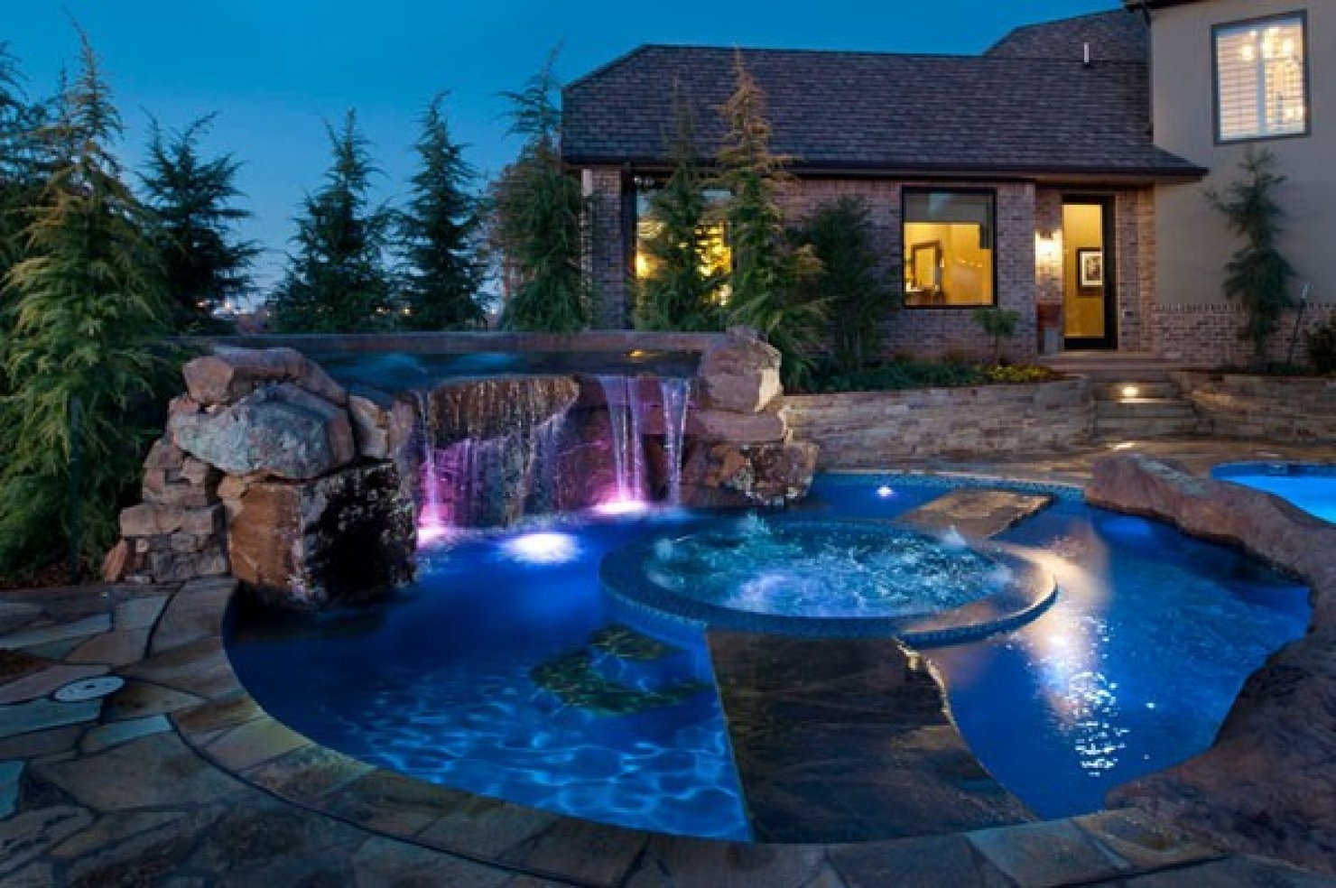 Pool With Hot Tub - Ideas on Foter