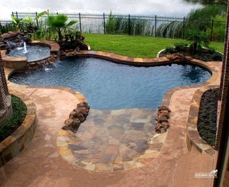 Pool With Hot Tub - Foter