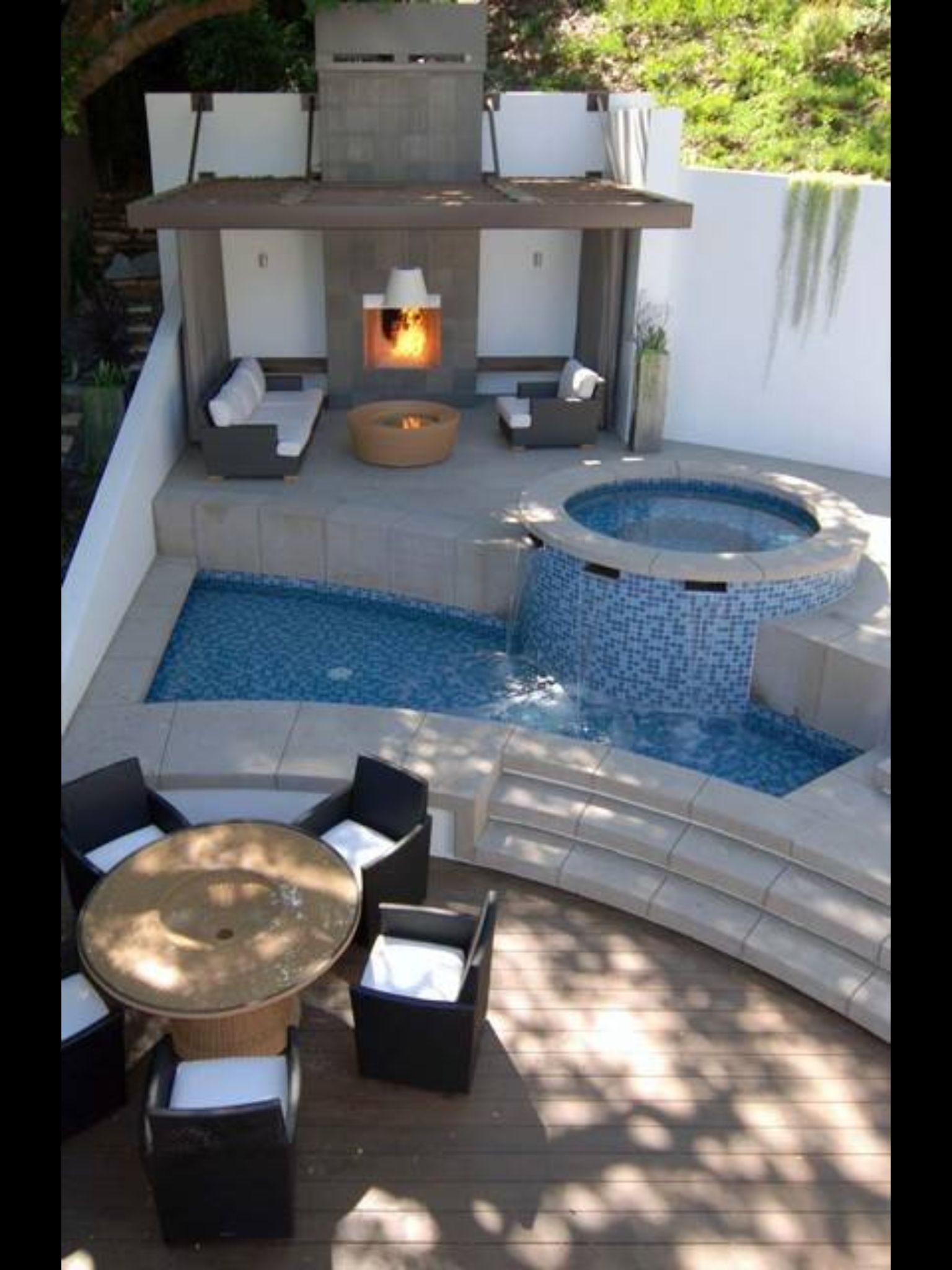 Pool With Hot Tub Ideas On Foter